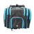 Product photo of the JOOLA Tour Elite Pickleball Duffle in Black & Light Blue #Black/Light Blue