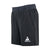 Product photo showing the front of the JOOLA Ben Johns Fluid Shorts in Black from a side angle #Black