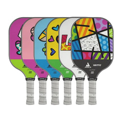 6 colorful pickleball paddles from the JOOLA x BRITTO collaboration Category