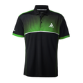 Black/Green-JOOLA Edge Polo Shirt