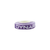 White background image, purple dynaryz table tennis edge tape.