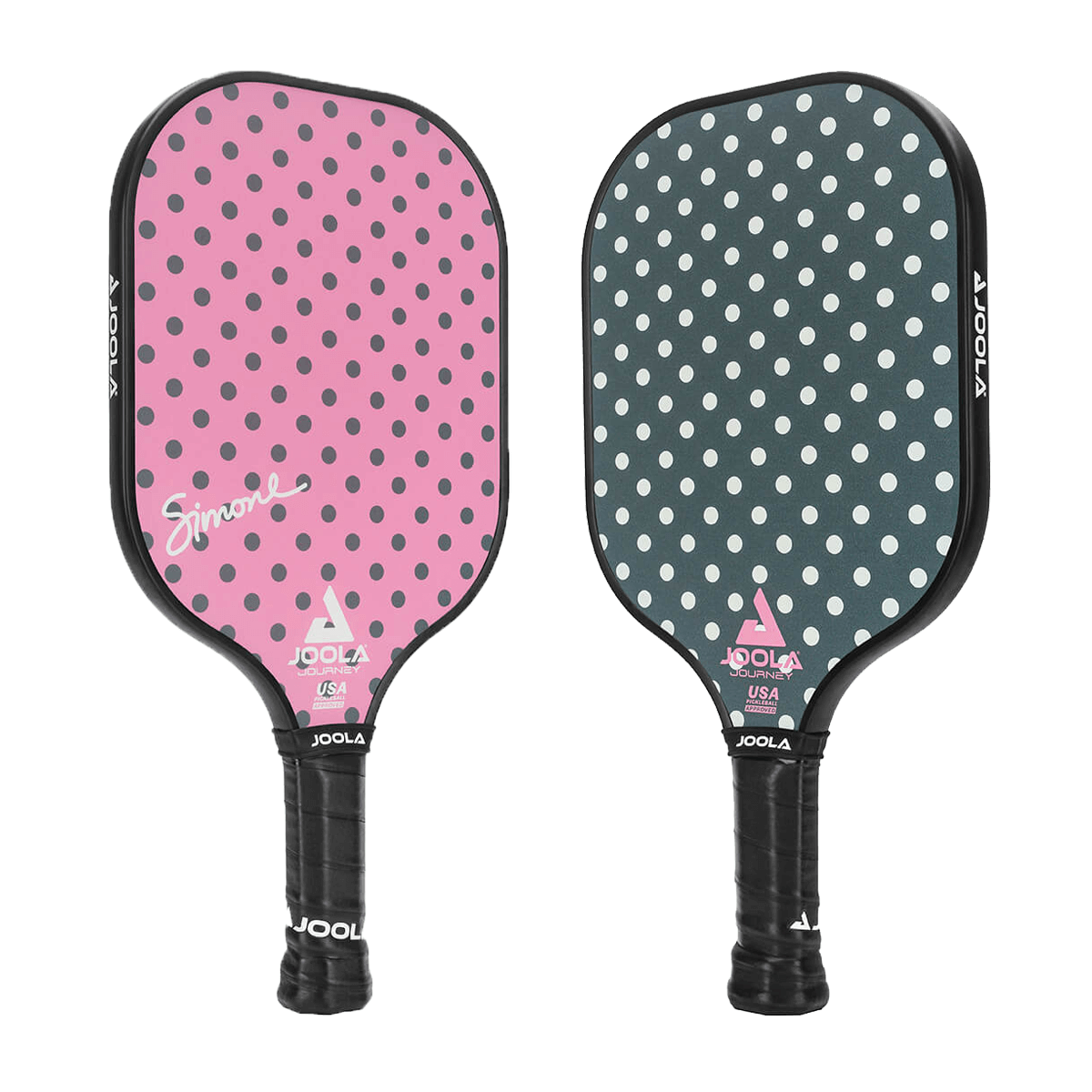 White Background Product Image: Two JOOLA Journey Polka Dots (front) #Polka Dots