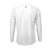 Product photo showing the back of the JOOLA Propel Longsleeve Henley in White #White