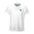 Product photo showing the front of the JOOLA Propel Short-Sleeved Henley in White #White