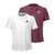 White Background Photo: JOOLA Propel Crewneck in White and Burgundy