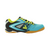 White background Image: Product image of the JOOLA Pro Blast Table Tennis shoe. #Petrol/Lime