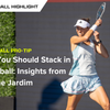 Why You Should Stack in Pickleball: Insights from Simone Jardim