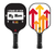 White Background Image: Front and back side of the Stand up to cancer pickleball paddle, customized with my mom written on paddle face.