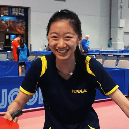 Image of JOOLA Table Tennis pro Amy Wang.