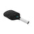 White Background Image: JOOLA Vision CGS 16 mm Pickleball paddle. Black paddle face.